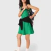 Vestido skater de punto