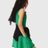 Vestido skater de punto
