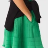 Vestido skater de punto