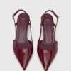 Zapatos de salón con talón abierto