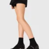 Zapatos Mary Jane con tacón y pedrería