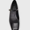 Zapatos Mary Jane con tacón y pedrería