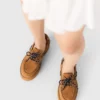 Zapatos náuticos con plataforma de ante