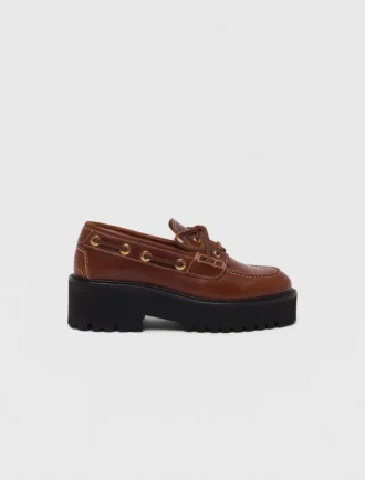 Zapatos náuticos con suela gruesa